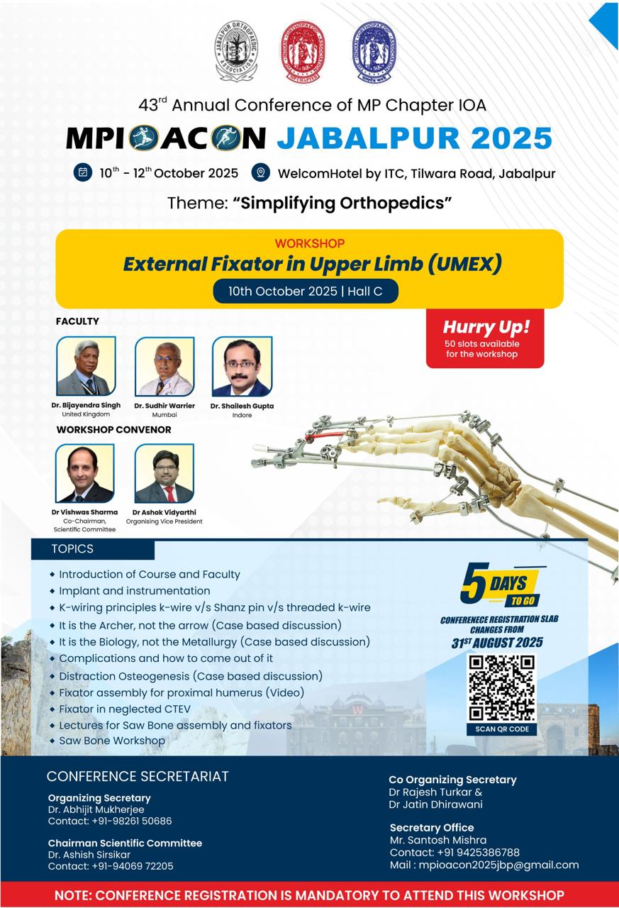 External Fixator in Upper Limb